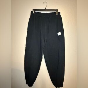 Hollister Women's Black Baggy Joggers
